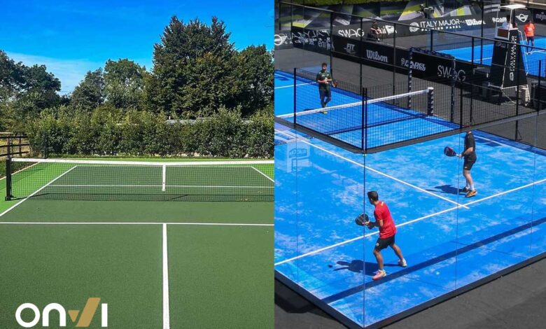 فرق پدل با تنیس چیست?